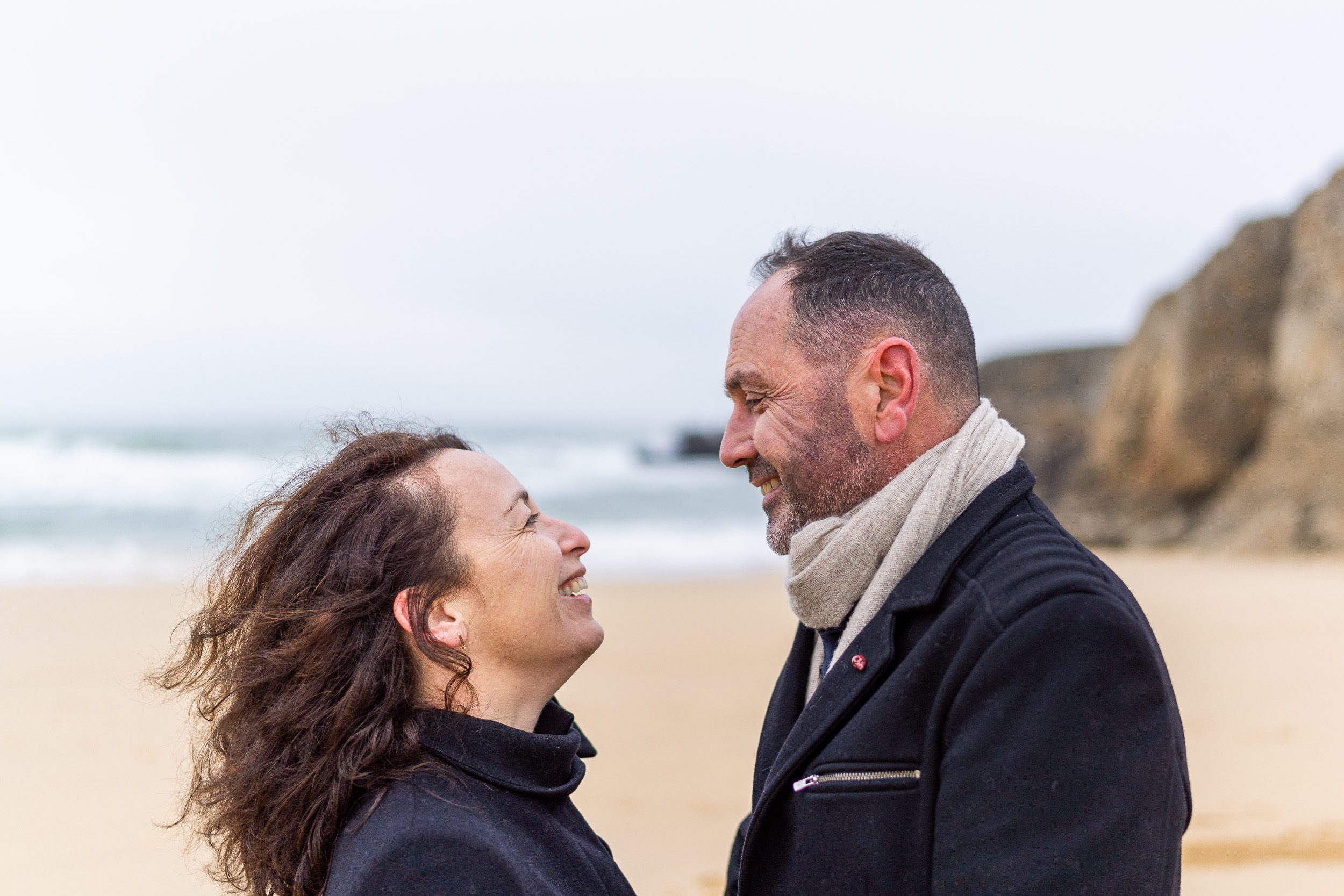 photo couple qui rit